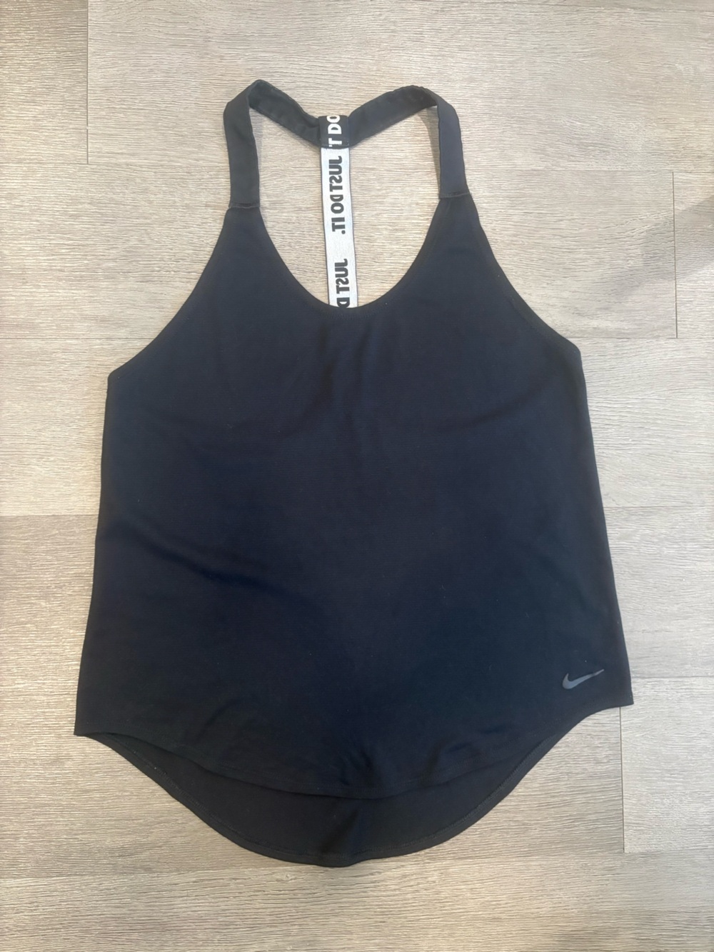 Nike Dri-FIT Elastika “Just Do It” T-Back Racerback Training Tank Top